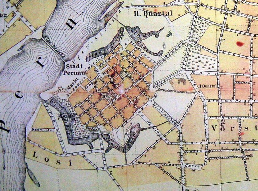 план Пярну 1889